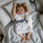 22  Reborn Baby Dolls Full Body Vinyl Silicone Realistic Soft Newborn Doll Gift