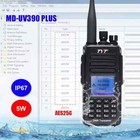 Tyt Md-uv390plus 5w Ip67 Aes256 136-174 400-480mhz Dmr Digital Radio   Usb Cable