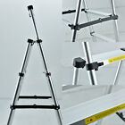 A-frame Folding Step Telescopic Ladder 4 5 5 6 6 7 Steps Multi-purpose Aluminium