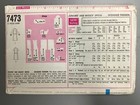 Simplicity 7473 Pattern Dress Size 12 Misses Uncut Vintage 1967