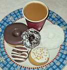 Realistic Fake Food Prop Dunkin Donuts   Coffee Cup Latte Adult Collector Mtc