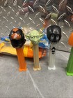 Pez Dispensers Vintage Lot Skull Scarecrow Pez Clown Witch Yoda With Package
