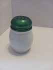 Kraft 100  Grated Parmesan Cheese Shaker White Ceramic-logo-green Metal Lid Exc 