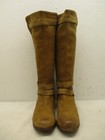 Ugg Brown Leather Knee High Riding Buckled Womens Boots 1004172 Size 6