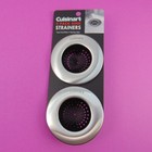 Cuisinart Sink Strainer Set Stainless Steel Kitchen Drain Screen Traps Debris