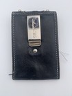 Rare  Vintage  American West Genuine Tooled Leather Wallet Id Card Holder