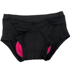 Wosawe Women s Size Medium Black Padded Cycling Briefs Nwt