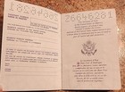 Vintage U s  Passport Expired With Stamps 1980 s Cancelled