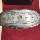 Vintage Fort Madison Iowa Savings Bank Advertising 1913 Savings Teller Safe Co