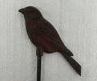 Antique Vtg Fair   Carnival Game Shooting Gallery Cast Iron Canary Bird Target