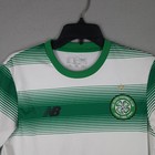 New Balance Celtic Jersey Mens Small Green  9 The Football Club Soccer Scotland