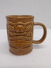 Large Tiki Mug With Handle - Polynesian Hawaiian Tiki Mug
