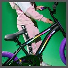 Jetson 16  Kids Boys Girls Bicycle Training Wheels Light Rider Bike Black purple