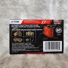Tdk D90 High Output Blank Audio Cassette Tape Type I Recordable New   Sealed