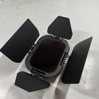 Godox For Ad200 Flash Speedlite Bd-07 Barn Door Honeycomb Grid   Red Only Filter