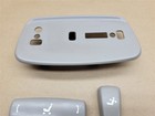 01-04 Toyota Sequoia Tundra Lf Driver Power Seat Control Switch Cover Gray
