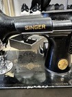 Singer Model 221 Vintage Featherweight Sewing Machine With Original Case