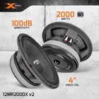 Prv Audio 12  Midrange Speaker Pro Audio 12mr2000x V2 2000 Watts 8 Ohm