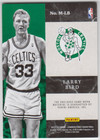 2017-18 Panini Cornerstones Boston Celtics Larry Bird Game Worn Jersey  m-lb