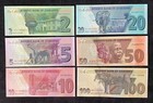 Zimbabwe Set 6 Unc 2 5 10 20 50 100 Dollars 2019 - 2022 P 101-105 106