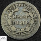 1848 Medium Date Seated Liberty Silver Half Dime H10c