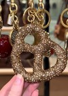 Authentic Nwt Coach Crystal Pretzel Bag Charm Ccy89 Sold Out Gift Box Included
