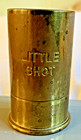 Vtg Brass Little Shot Glass Shotgun Shell Italy 1oz 