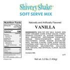 Vanilla Soft Serve Ice Cream Mix