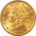 1904  20 Liberty Gold Double Eagle - Pcgs Ms-65  Gem  Great Value