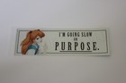 I m Going Slow On Purpose F ck You Sign Decal Sticker Car Asuka Evangelion Anime