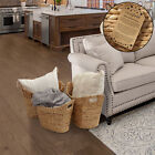3pc Hyacinth Wicker Oval Storage Baskets  Storage For Laundry  Blanket  Toys