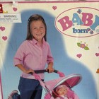 Rare Vintage New Baby Born Doll Pram Three Wheeled  One Size