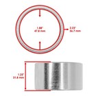 Caltric 5251098  Engine Exhaust Seal For Polaris 2 23 X 1 88 X 1 25