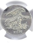 1837 New Yorkht-268  5h  Feuchtwanger Composition Ngc Au Details Bent  Env Dam 