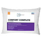Standard queen  2 Pack  Mainstays Comfort Complete Bed Pillow 
