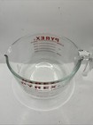 Pyrex Measuring 8 Cup Glass 64oz Red Lettering Large 2 Qt Bowl Usa - Model 564 