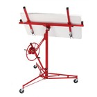 16ft Drywall Lift Plasterboard Panel Rolling Lifter Lockable Industrial Tool New