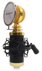 Rockville Rcm02 Pro Studio Recording Condenser Microphone Mic metal Shock Mount