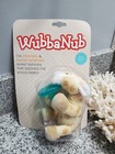 Wubbanub Infant Pacifier Attached Giraffe    baby Lovey Original 0-6 Months  new 
