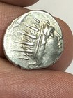 Rare Vf   Xf - 166-88bc Rhodes Silver Drachm - Radiate Helios Rose In Incuse