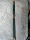 A Old Chinese Handwork Tibet-silver Carved Dragon Phoenix Antique Jade Flute