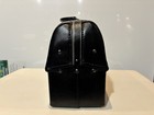 Black Leather Antique Doctor Bag 16in Classic Medical Case