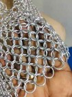 Large Medieval Coif Helmet Handmade Anodized Aluminum Chainmail Hood Handmade