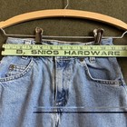 Vintage Little Levi   s 560 Denim Jorts Shorts Light Wash Sz 7