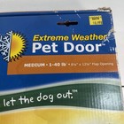 Petsafe Pet Door Wall Mount Entry For Medium Dogs   Extreme Weather 1-40 Lb Pet
