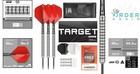 Dart Set Tungsten Steel Tip 21g 22g 23g 24g 25g 26g Professional Accessories