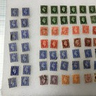 55  Used vtg King George Vi Of England Definitive Stamps  1937-1952  Large Lot 