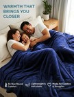 Fleece Blanket Queen Size     300 Gsm Navy Blue Fleece Throw For Bed Or Couch       