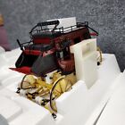 New Vtg Franklin Mint Wells Fargo Die Cast Metal Stagecoach W acessories