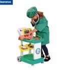 Rolling Doctor Cart And Accessories  Play Set Toy Kids